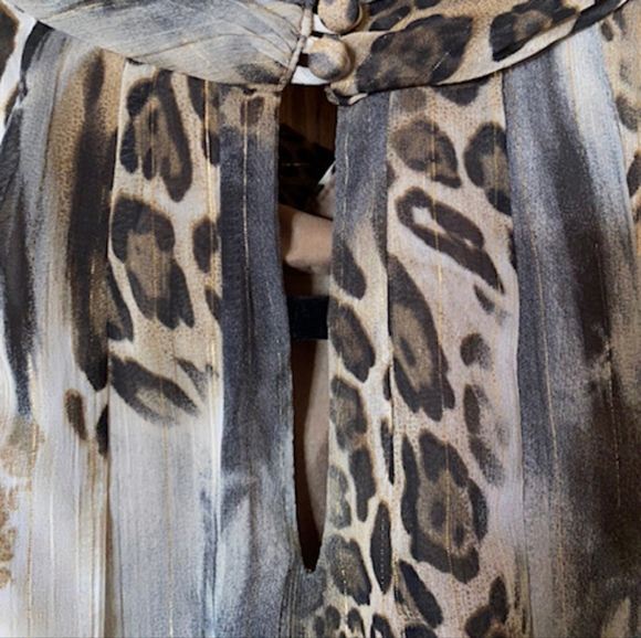 Joseph Ribkoff, meek neck trapeze dress - Picture 4 of 4